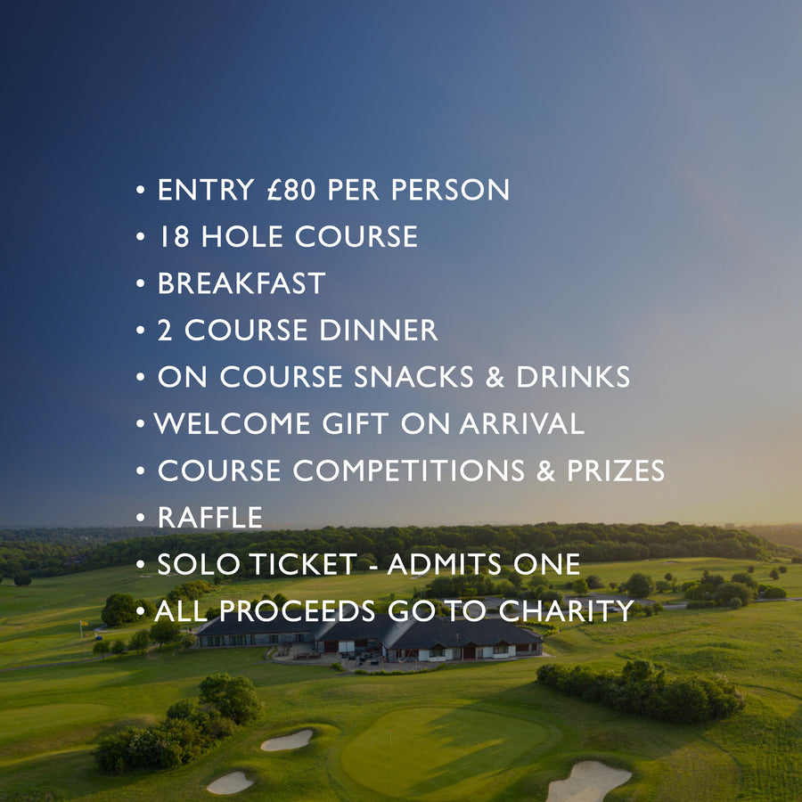 RA CHARITY GOLF DAY - FULL TICKET - ADMITS ONE