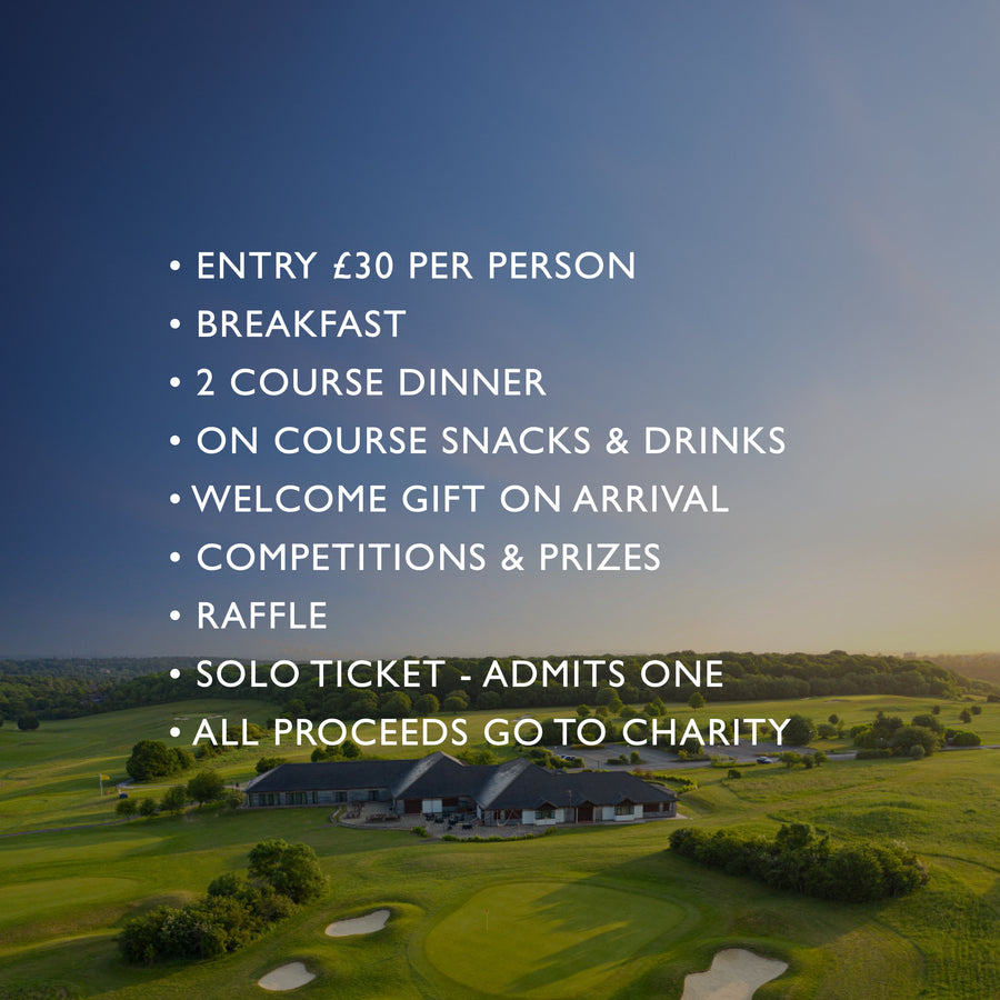 RA CHARITY GOLF DAY - ACCESS & DINE TICKET - ADMITS ONE